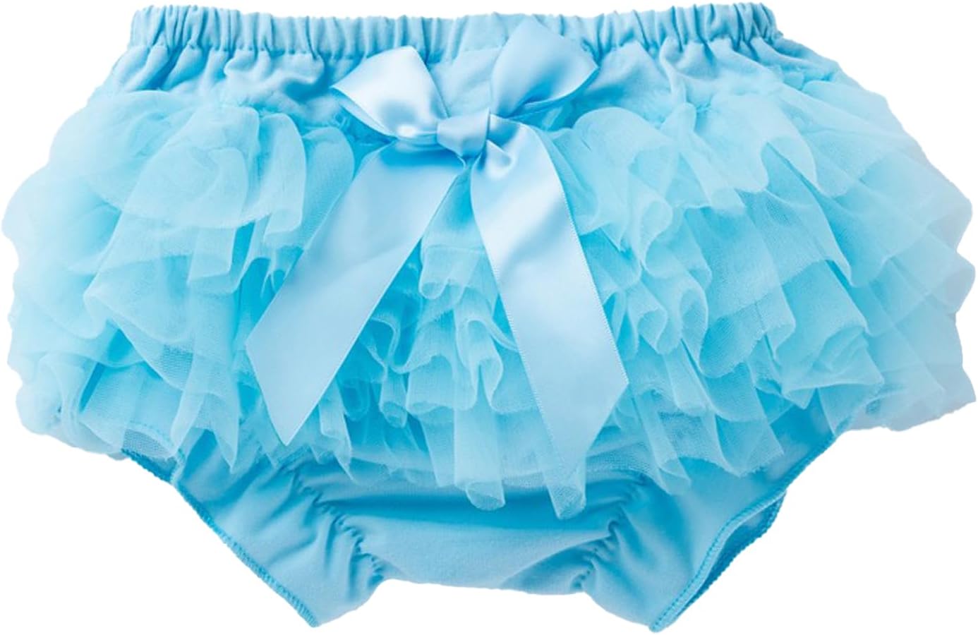 Cute Newborn Baby Girls Bowknot Fluffy Tutu Skirt Toddler Princess Soft Tulle Ruffled Bloomers Infant Mesh Shorts