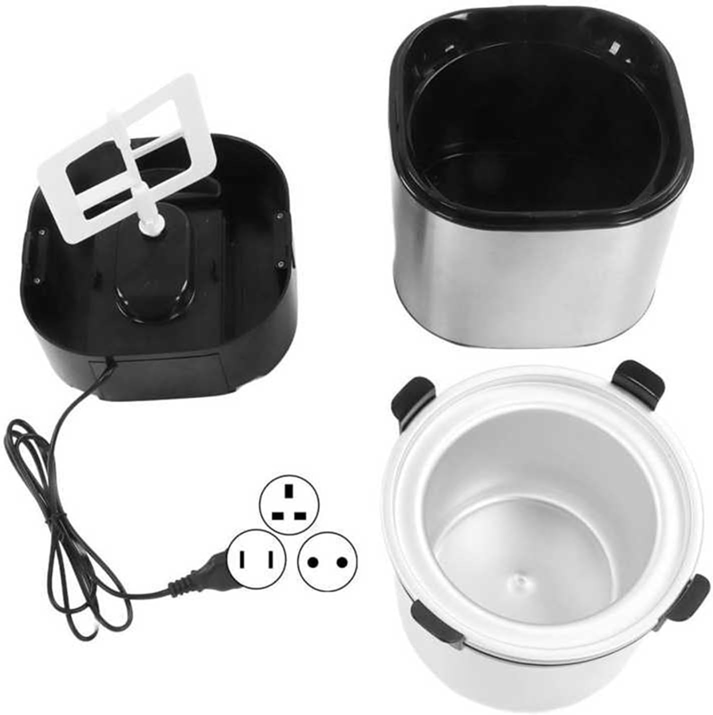 Ice Cream Maker Ice Cream Machine Stainless Steel 1500ml Electric Automatic Ice Cream Maker Home Ice Cream Making Machine Table Top Ice Cream Machine,Fun Kitchen Appliance