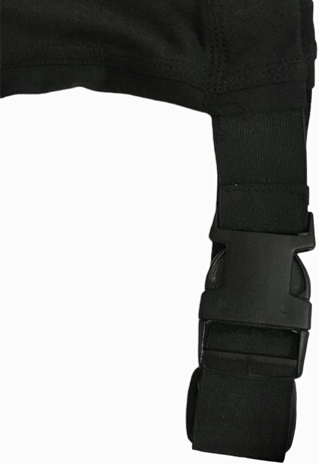 Majestic Ally Stretch Spandex Horse Hood with Zipper for Horses (Large, Black, 100% Heavy Spandex)