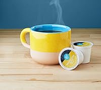 Vista 2 de Happy Belly Light Roast Coffee Pods, Breakfast Blend, Compatible with Keurig 2.0 K-Cup Brewers, 24 Count