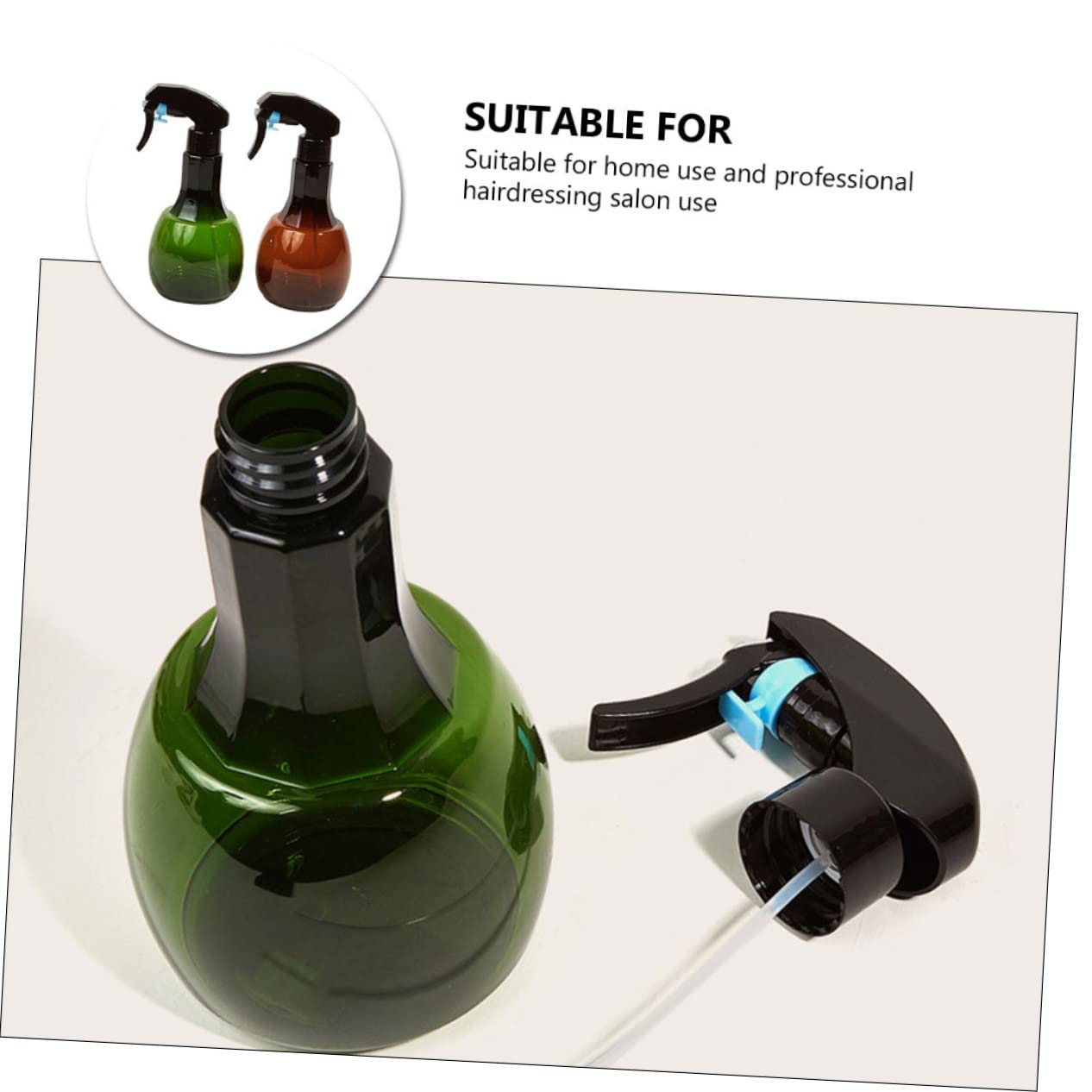 Beavorty 6stücke Sprühflasche Für Haare Feiner Nebel Sprayer Für Friseure Garten Und Haushalt Dauerhafte Und Praktische Anwendung Für Haarstyling Und Pflanzenpflege