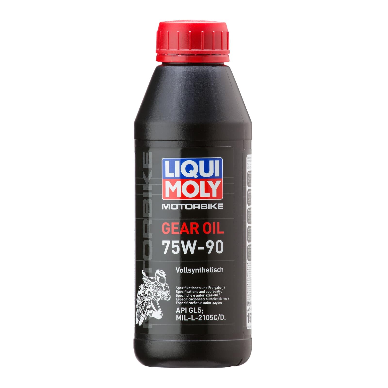 LIQUI MOLY Motorbike Gear Oil 75W-90 | 500 ml | Motorrad Getriebeöl | Art.-Nr.: 1516