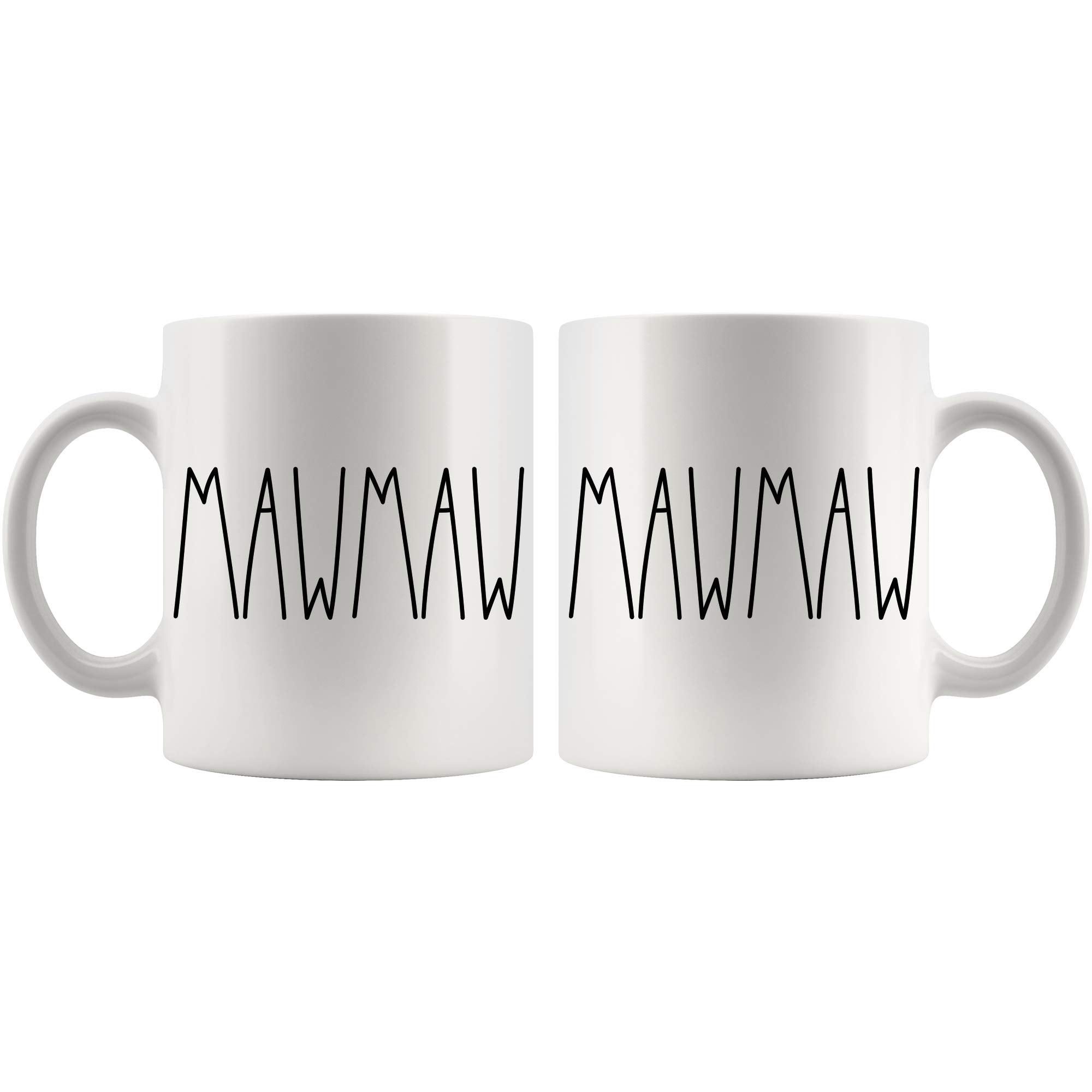 Mawmaw Coffee Mug - Christmas, Birthday, Mother's Day/Father's Day Gift for the Best Mawmaw Ever - 11oz Family Cup