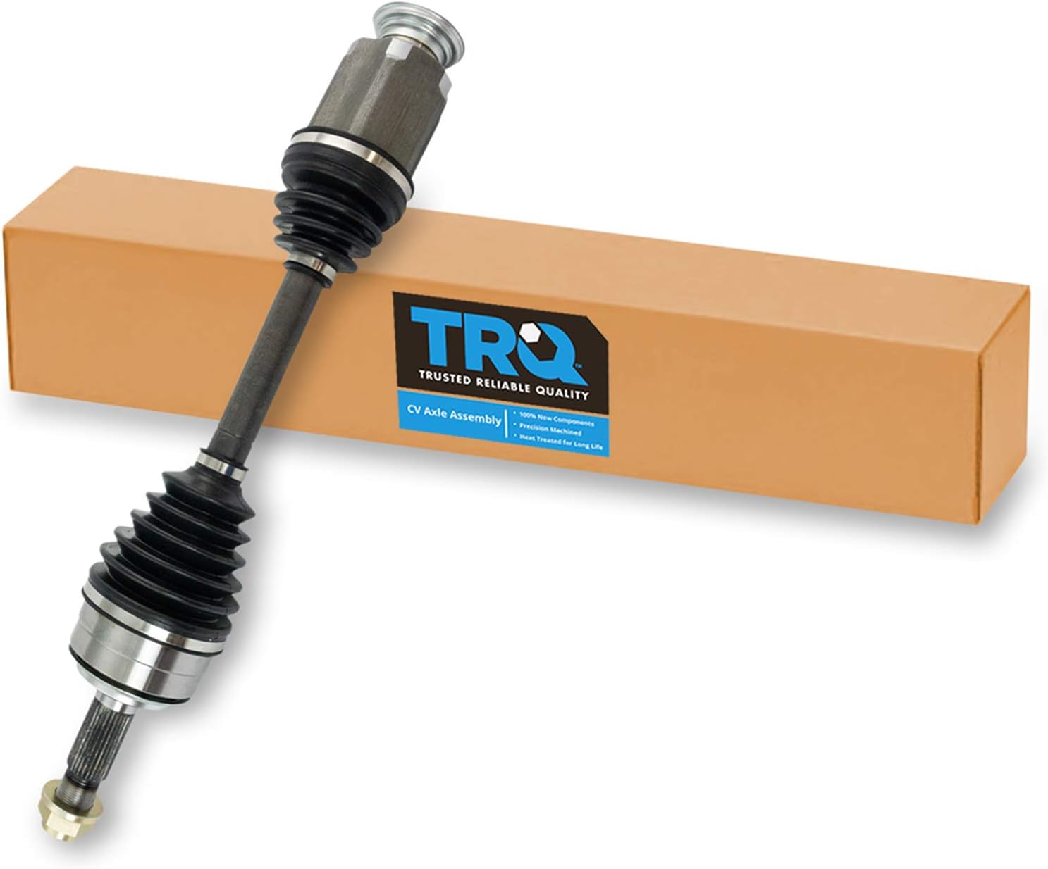 TRQ Front Right CV Axle Shaft Assembly Passenger Side Compatible with 2007-2014 Honda CR-V CSA72813