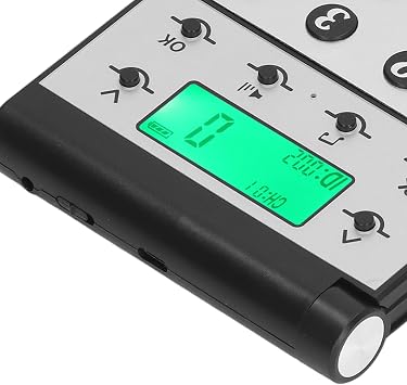 Gearwell Intercom Phone, Wireless Hands Intercom System with 1000m Range, Intelligent Networking Intercom, Clear Call Communication Device (Negro)