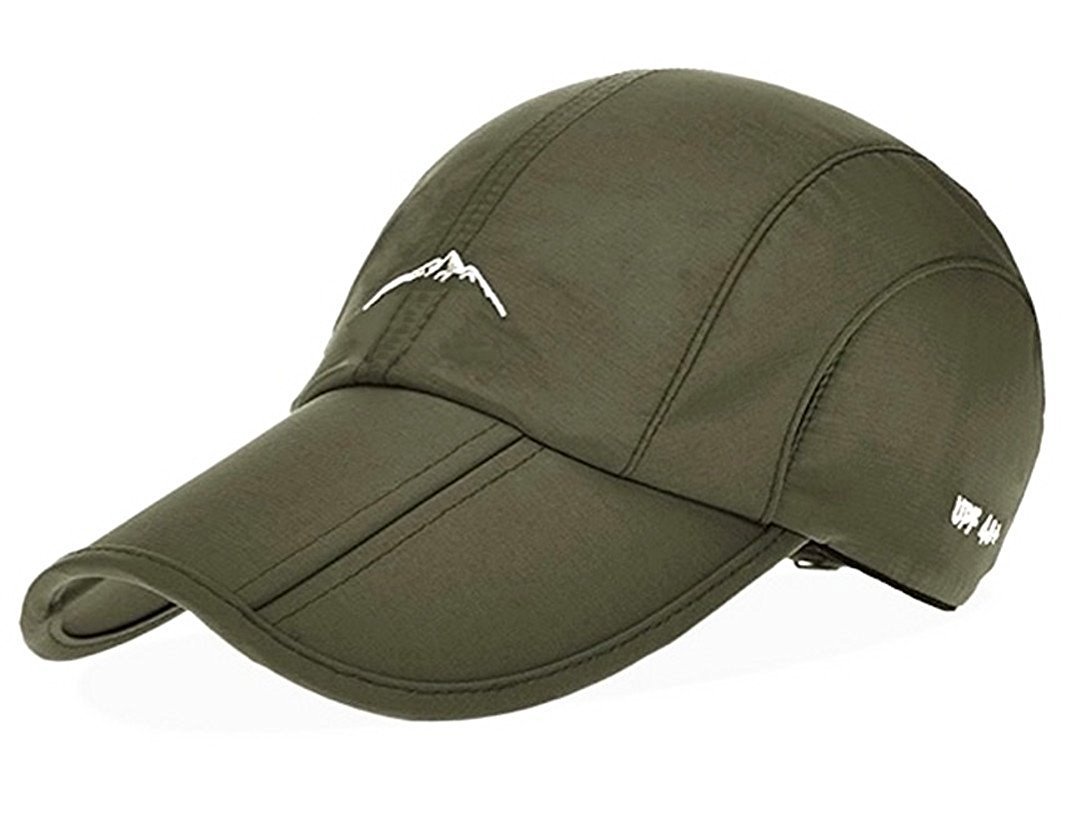 Sun Hat Packable Cap Long Bill Water Repellent Finish