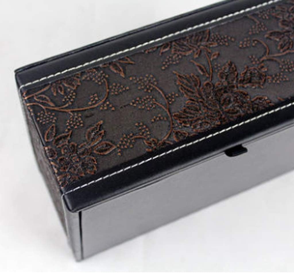 Rectangle PU Leather Vintage Tissue Box Cover Napkin Paper Holder,Size 19 * 13 * 9.5cm
