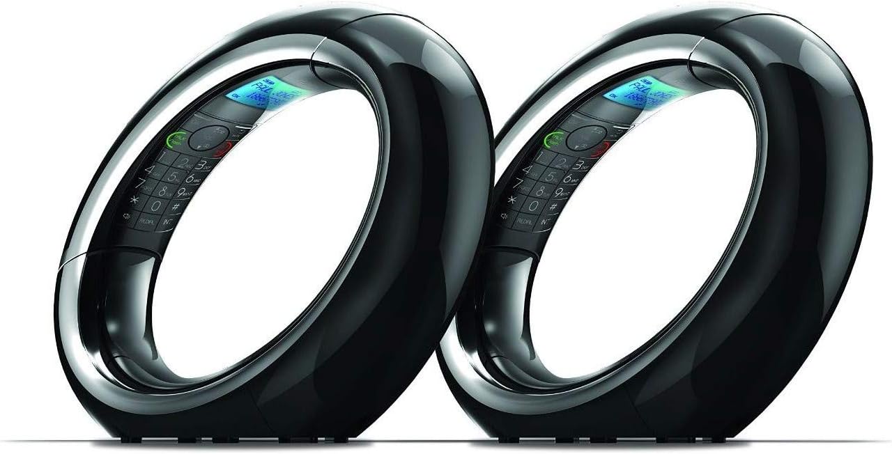 Eclipse Plus Digital Cordless Phone with Answering Machine and Call Blocker (Black)
