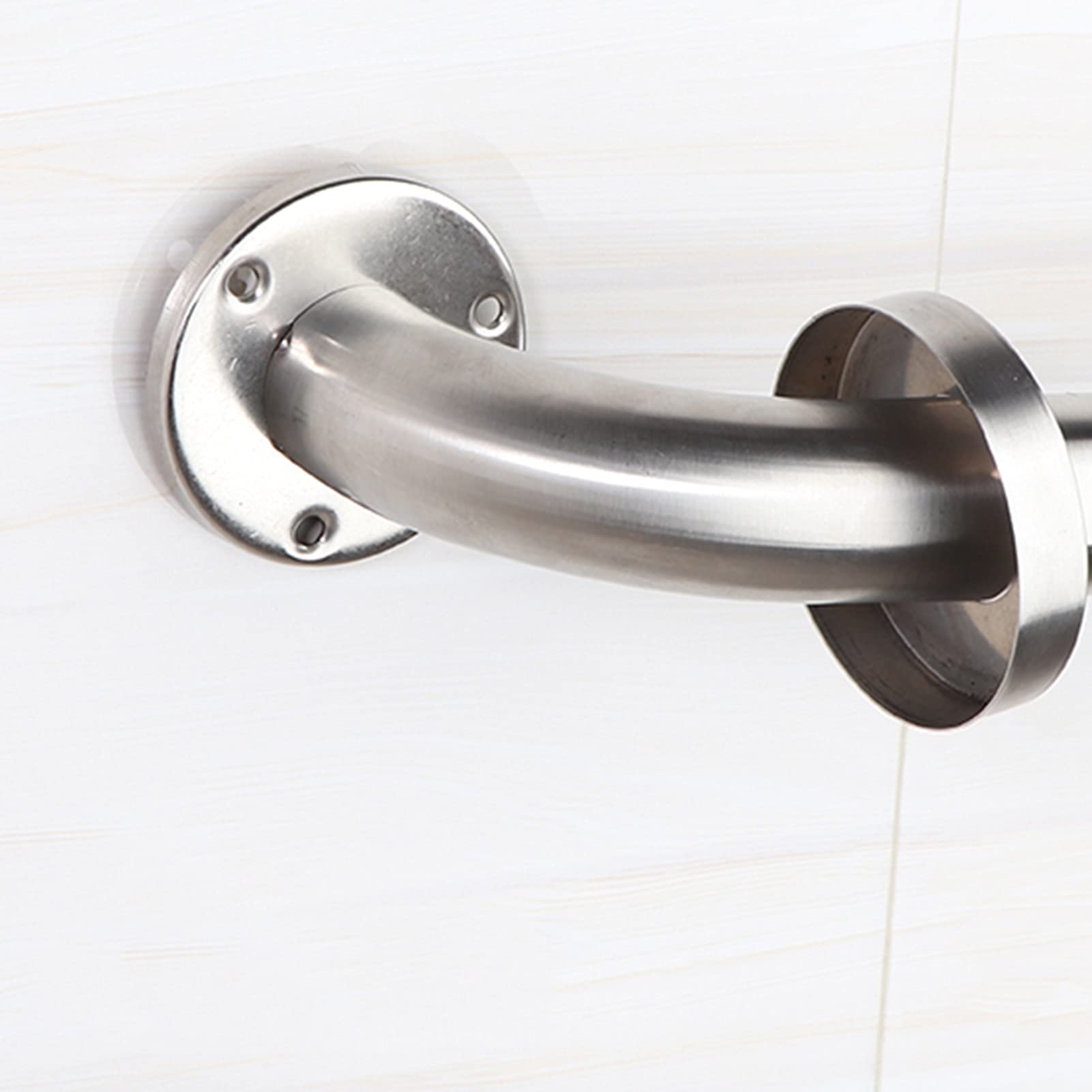 Barra di Sostegno di Sicurezza Supporto per l'equilibrio del Bagno Ringhiera per maniglione per Anziani Post-operatorio e Bambini, Maniglione con Finitura Lucida, Vieni con Viti montate
