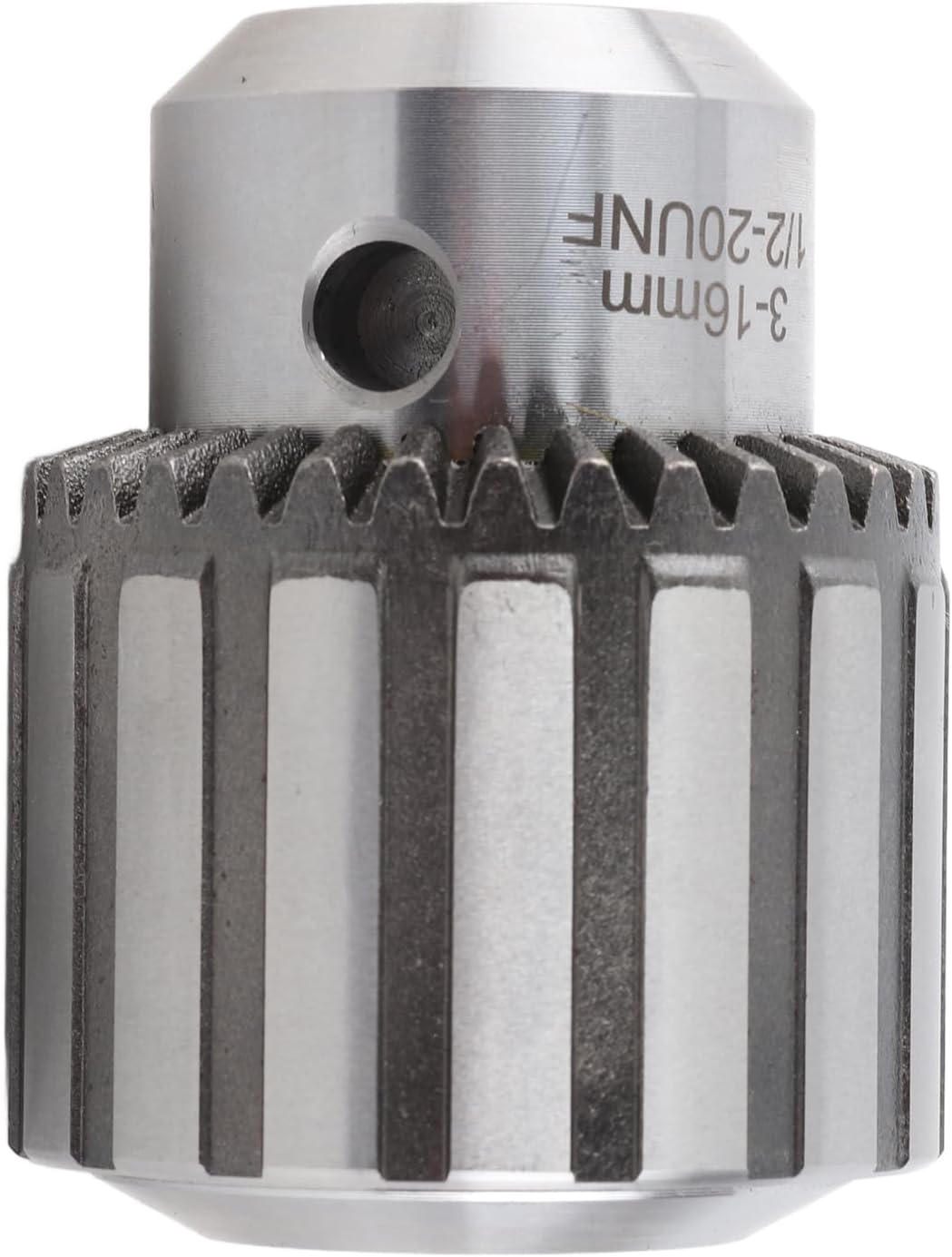 Socobeta 3 to 16mm Key Type Drill Chuck with 1/2 20 UNF Mount for Electric and Bench Drills Secure Grip and Easy Installation