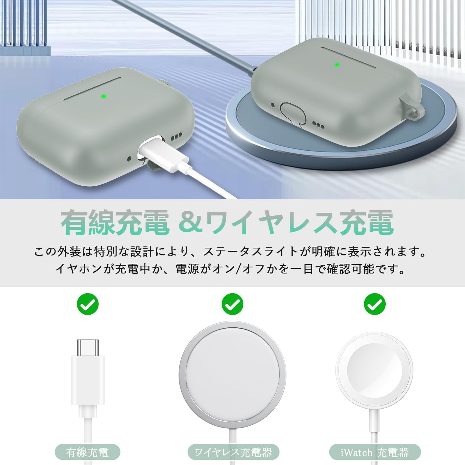 Amazon | AirPods Pro 3 ケース Sungale 2025年 ロック付き 保護カバー