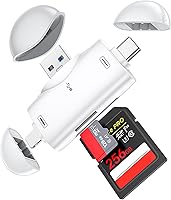 Vista 1 de Lector de tarjetas USB 3.0 USB C SD para iPhone, Mac, iPad, computadora Android, lector de tarjetas USB tipo C, lector de tarjetas micro SD, visor
