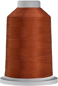 51675 Burnt Orange Glide Polyester Thread - 5,500 Yards King Spool