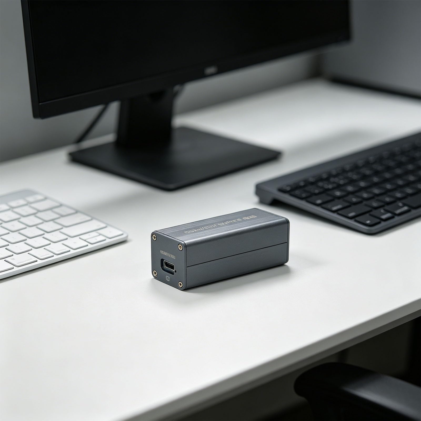 Adattatore LAN esterno con connessione USB C, dongle Ethernet in metallo per computer desktop e laptop, dimensioni compatte da viaggio per trasporto all ' uso Dongle Lan Ethernet per computer