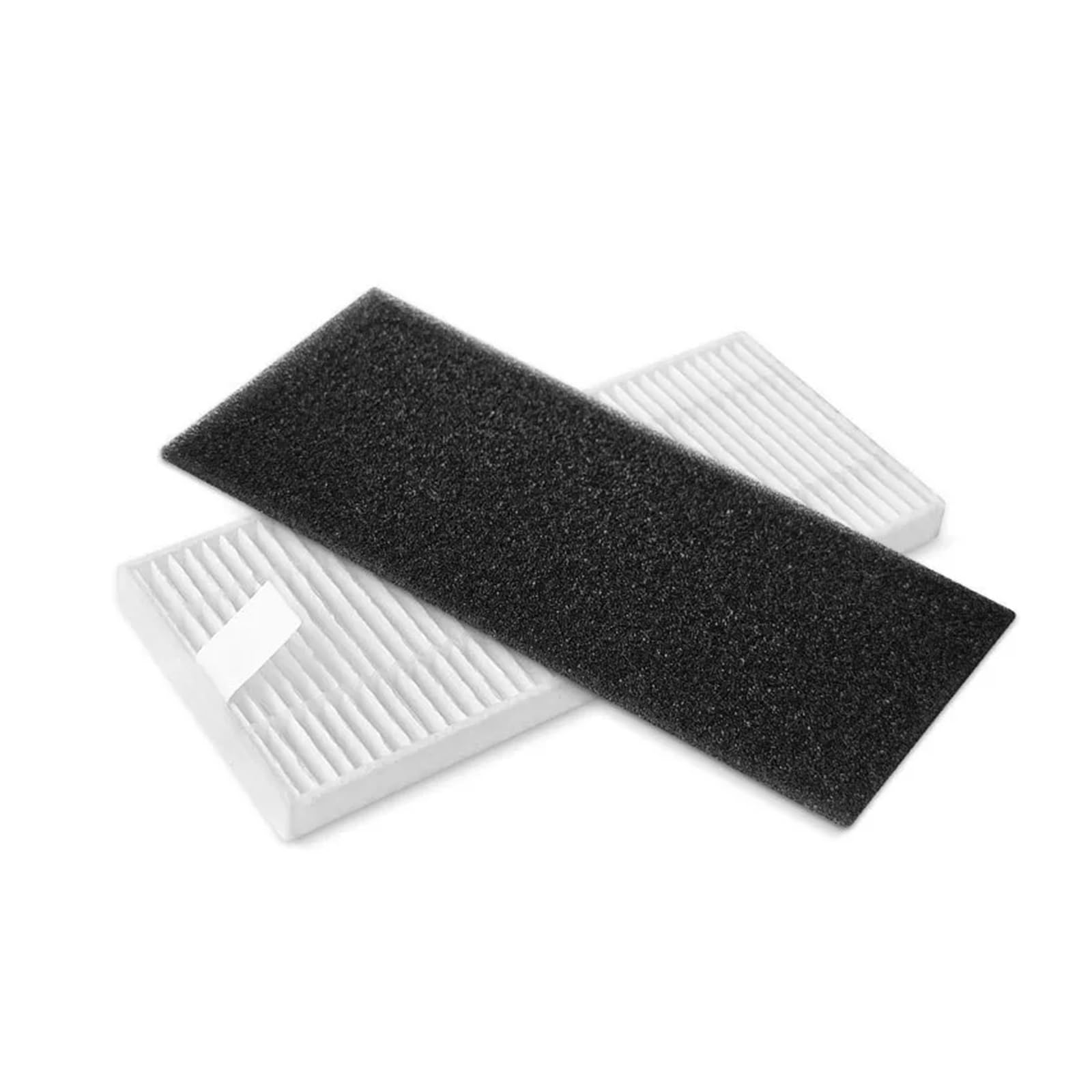 Bolsa for polvo de fregona con filtro Hepa de cepillo lateral principal. Compatible con Robot aspirador Neabot NoMo Q11, accesorios de repuesto RS0030W (Color : As shown-06)