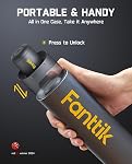Fanttik NEX S1 Pro Cordless Screwdriver Kit, Powerful Screwdriver Set with 16 Bits, 3 Gears Torque, Max 6N.m, 2000mAh Battery, LED Light, Repair Tool for Furniture/Desktop Computer