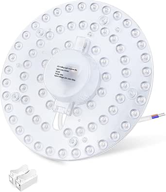Vegena 36W Module Anneau LED, Module LED Ronde, Blanc Naturel Kit De Conversion, Pour Plafonnier Rond Source Lumineuse Adaptée Au Châssis De Plafonnier En Fer 220V