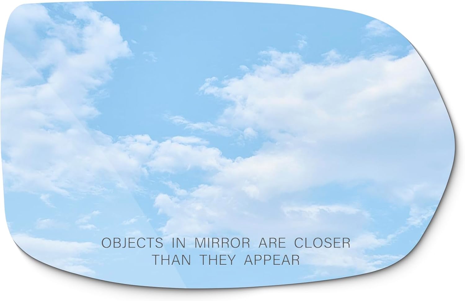 TOEMIRR Mirror Glass Passenger Right Side fit for 2007 2008 2009 2010 2011 HONDA CR-V with Adhesive Convex No Backing Plate