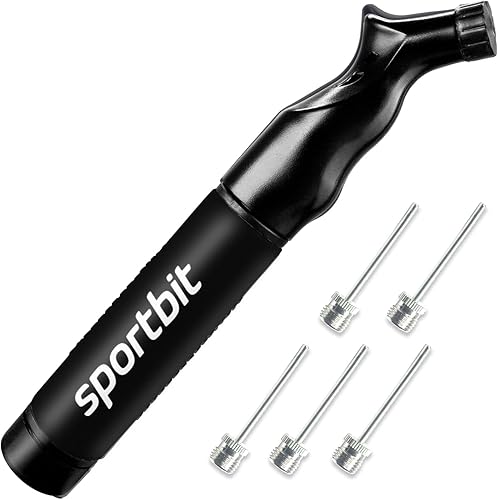 SPORTBIT Ball Pump for Sports Balls - Push & Pull