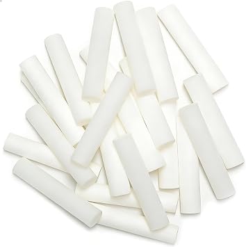 24Pack Wick Essential Oil Inhaler Replacement Kit, 4 cm 1 5/8 inch Blank Nasal Sticks,or Essential Oil Inhalers. 2 Mini Droppers. for Essential Oil Inhalers.