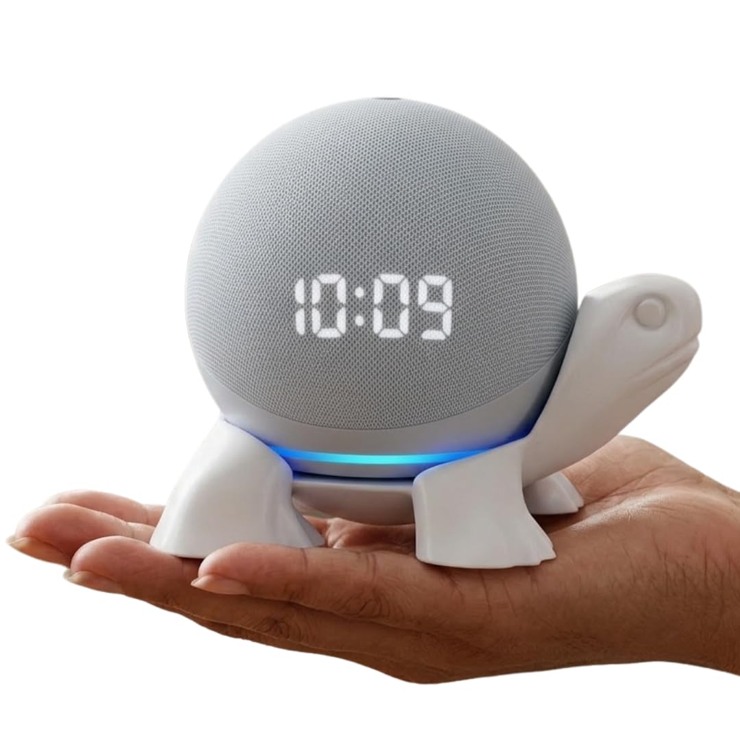 Turtle Echo Dot Holder Stand for Echo Dot 4th/5th Generation & HomePod Mini, Unique Turtle Stand Holder Mount, Accessories Speaker, Dot Stand Holder for Echo Dot & HomePod Mini, Echo Dot Holder Stand