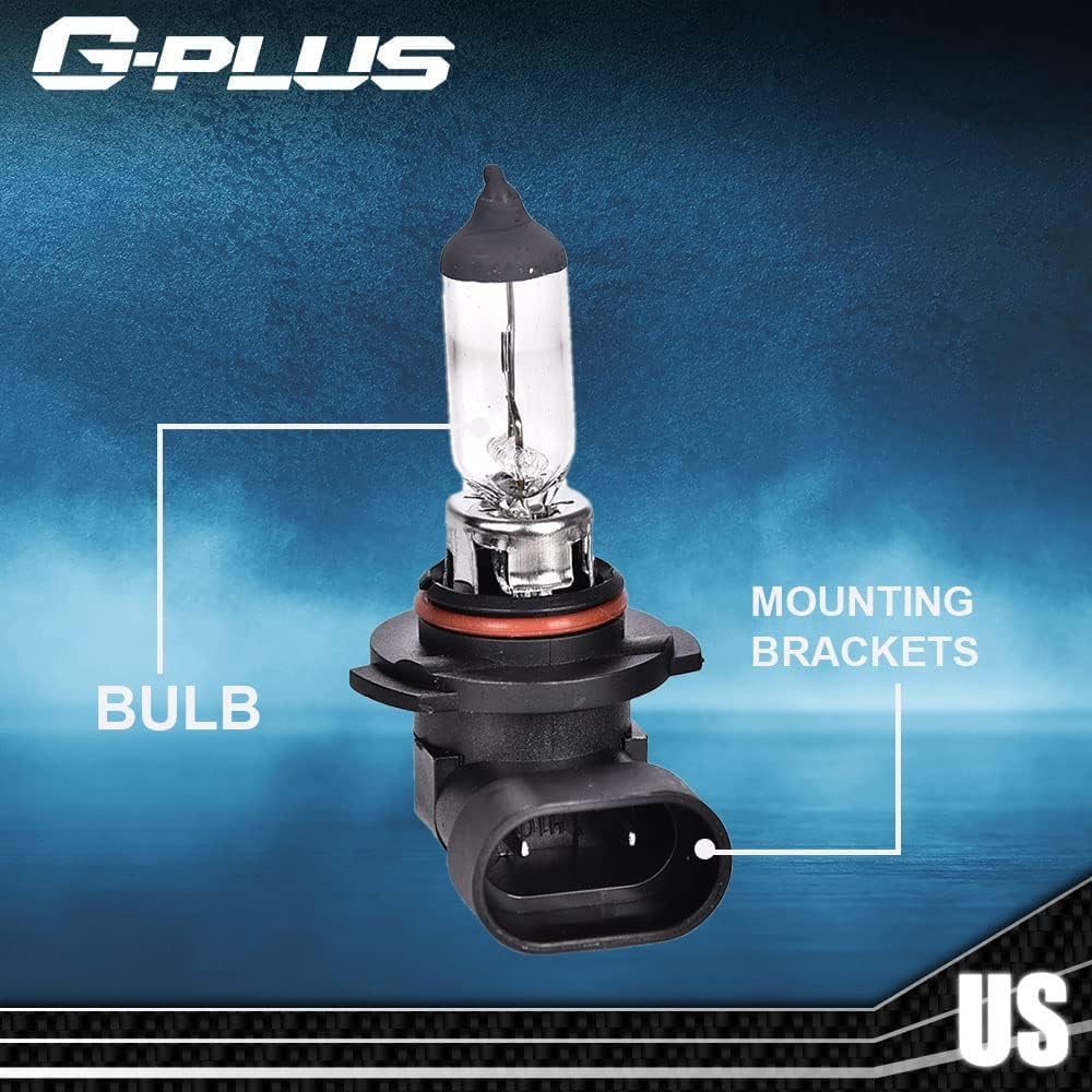 G-PLUS Bumper Driving Fog Lights Lamp Compatible with Ford 2005-2007 F250 F350 F450 F550 Super Duty / 2005 Ford Excursion Driver & Passenger Side Yellow Lens Fog Lamps 1Pair, FO2592211 FO2593211
