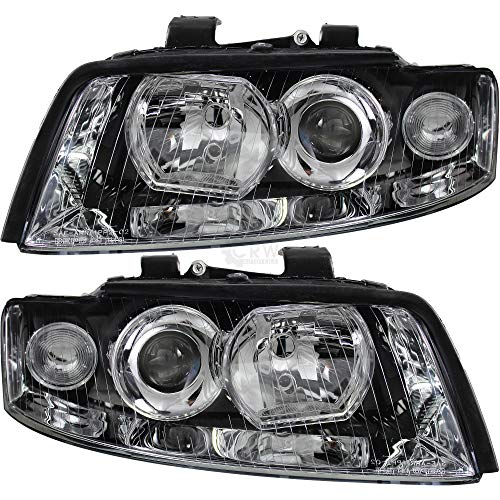 Diederichs Scheinwerfer Set für Audi A4 8E B6 Bj. 00-04 H7+H7 elektr. LWR Limousine Avant