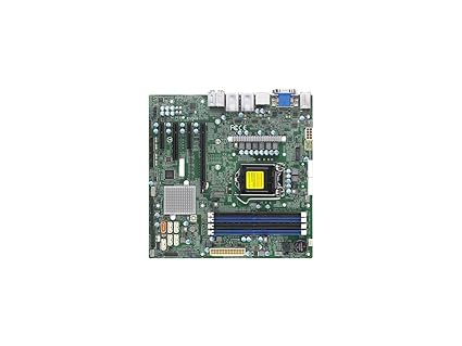 Supermicro X12SCQ Micro-ATX Server Motherboard Q470E LGA-1200, Embedded