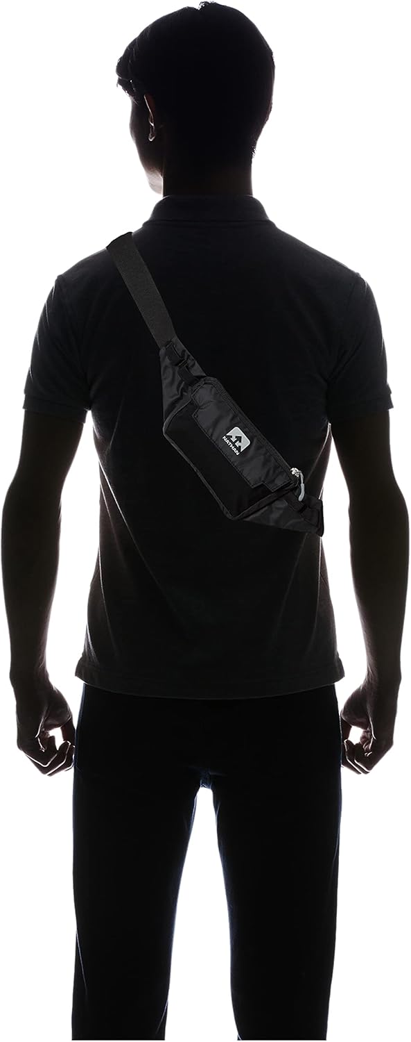 Nathan Running Belt Pack. Lightweight Training Pack with Stretch Pocket. Marathon Belt/Fanny Pack. Bounce Free