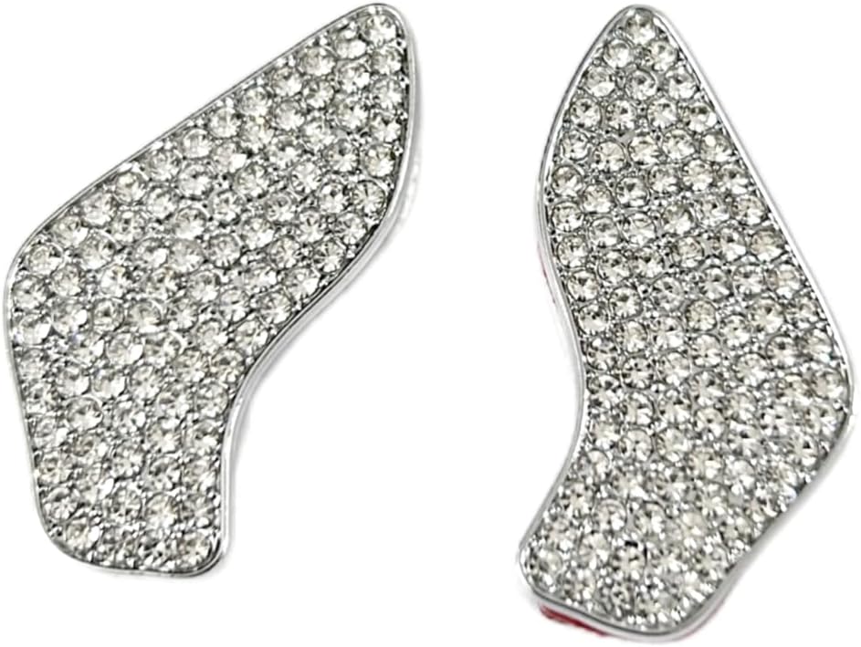 Car Interior Shifter Gear Lever Bling Accessories Compatible with Volvo XC60 S60 V60 XC90 S90 Rhinestone Decals Sticker