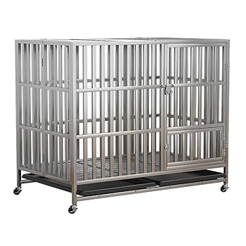 Amazon | MODONG 犬 ケージ ペットゲージ 犬サークルステンレス