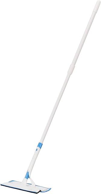 Amazon Basics Multi-Functional Squeegee with Microfibre, Blue&White, 61 cm