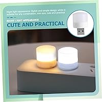 Vista 3 de DOITOOL 10 unids USB luz nocturna recargable apliques de pared al aire libre lámpara de pared mini coche compacto guardería luz nocturna mini LED