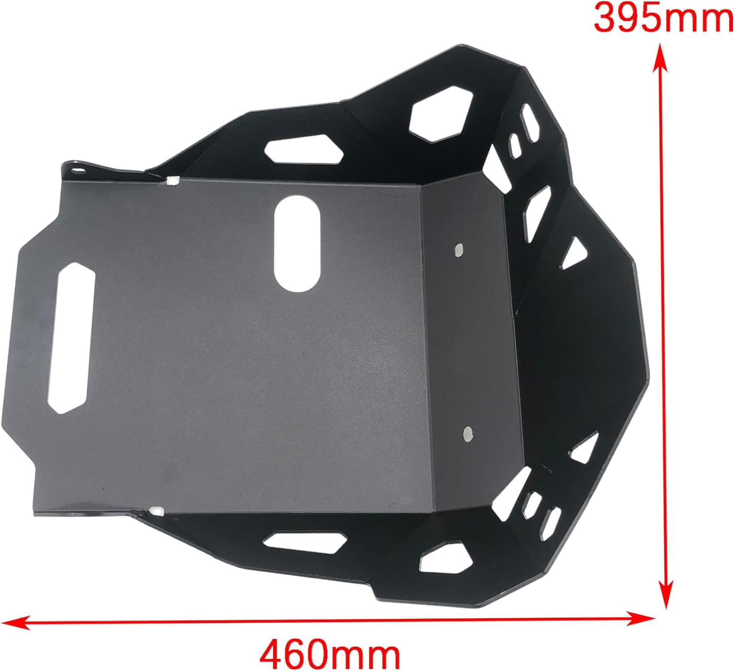 ALmart Motorcycle Aluminum Front Skid Plate, Engine Chassis Mudguard Fits forSu-zuki V-Strom 800DE 2023-2024, Black
