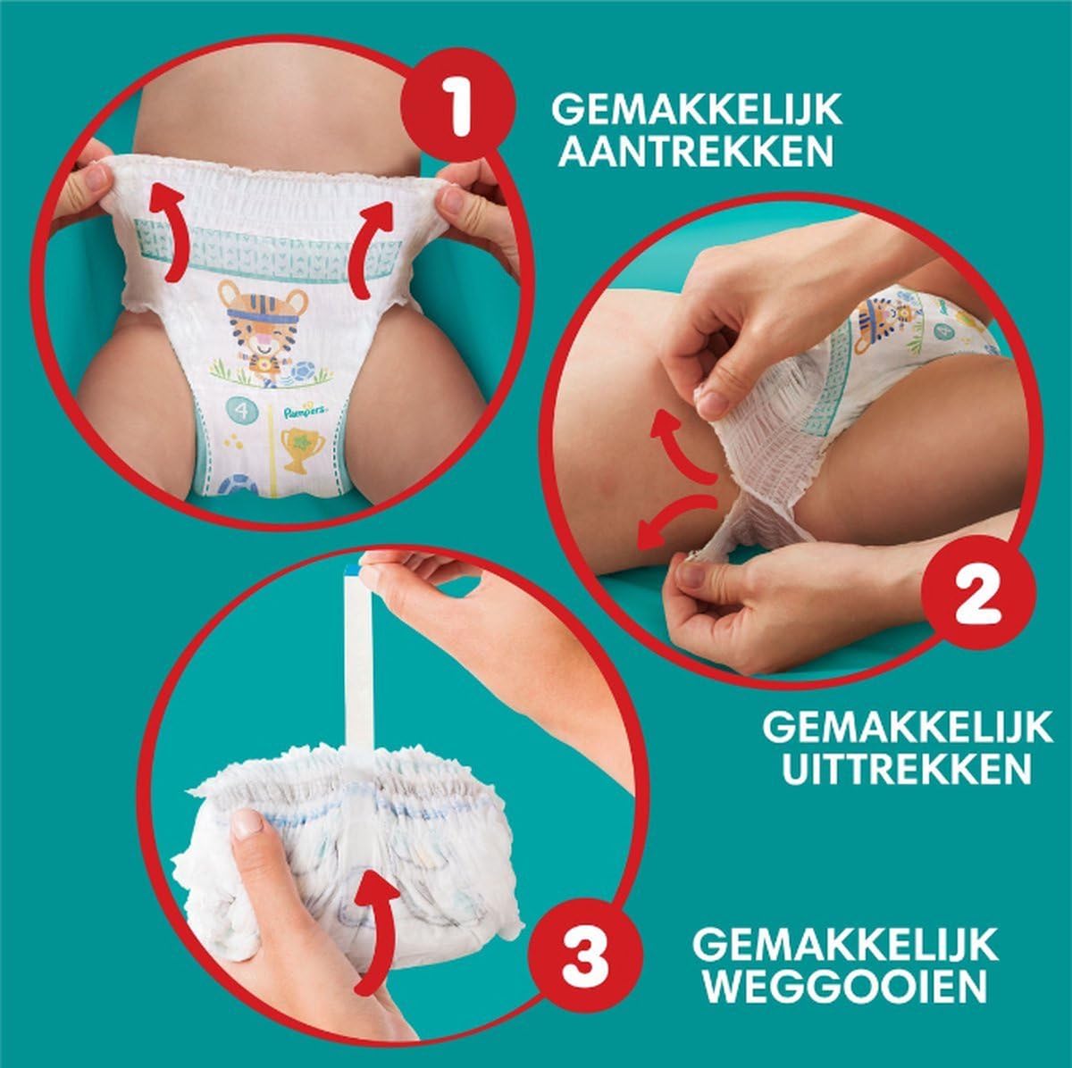 Pampers Baby-Dry Pants - Pañales (talla 5-92, 11-17 kg)