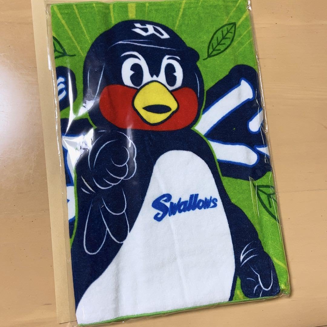 【専用】つば九郎限定今治フェイスタオル&バスタオル計4点｜東京ヤクルトスワローズ つば九郎フェイスタオル(めざせてっぺん!) – 東京ヤクルト