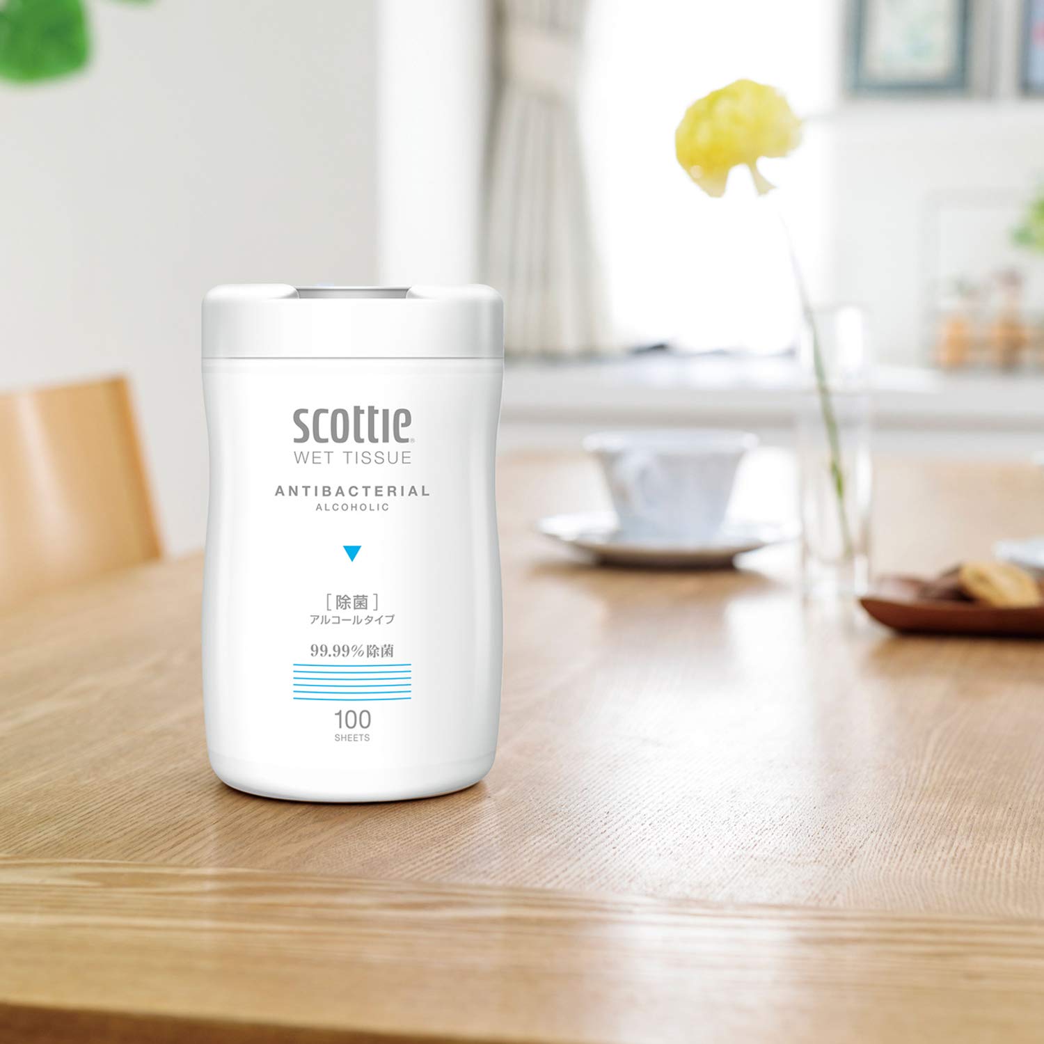 Amazon.co.jp: スコッティ ウェットティシュー 除菌 アルコールタイプ