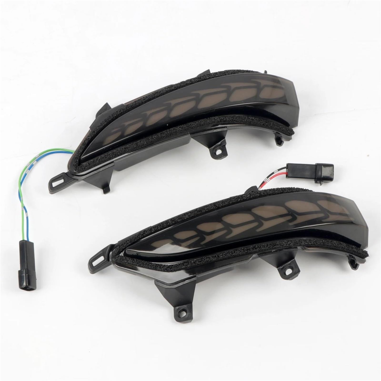Luces intermitentes LED secuenciales con acabado ahumado para retrovisor 8