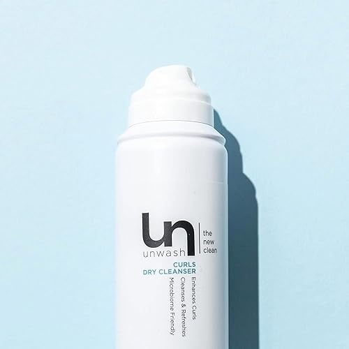 Miniatura 5 de Unwash Limpiador seco para rizos – Fórmula ligera, limpia y añade volumen, mejora los rizos, sin residuos, para cabello rizado, libre de crueldad,