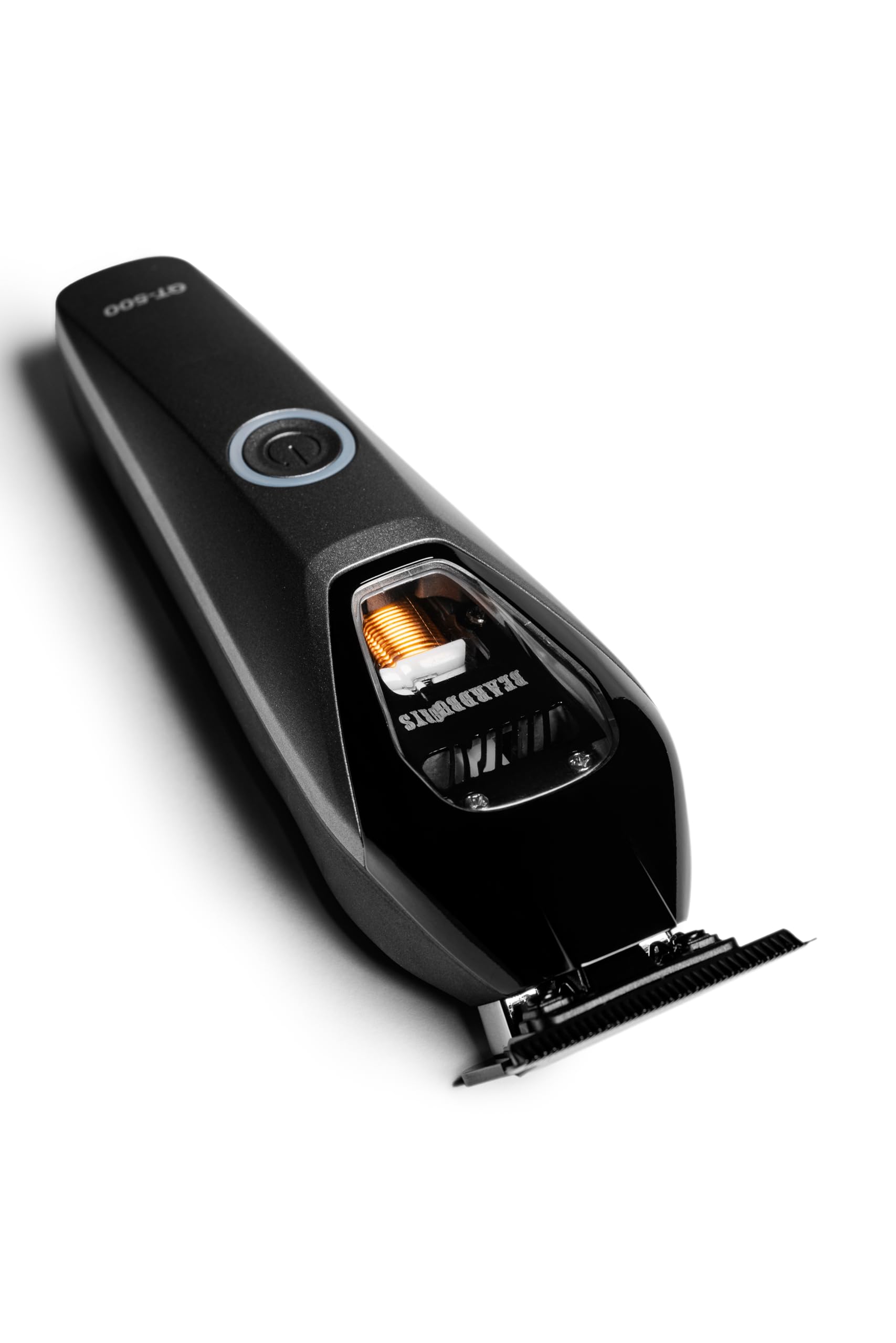 Beardburys Trimmer GT-500 | Maquina de Afeitar Hombre, Barba y Cabello, Recortadora Inalámbrica con Motor de 13.000 RPM, Cuchillas DLC + Cerámica, Batería 2 Horas y Cabezal 360º | Ideal para Barberos