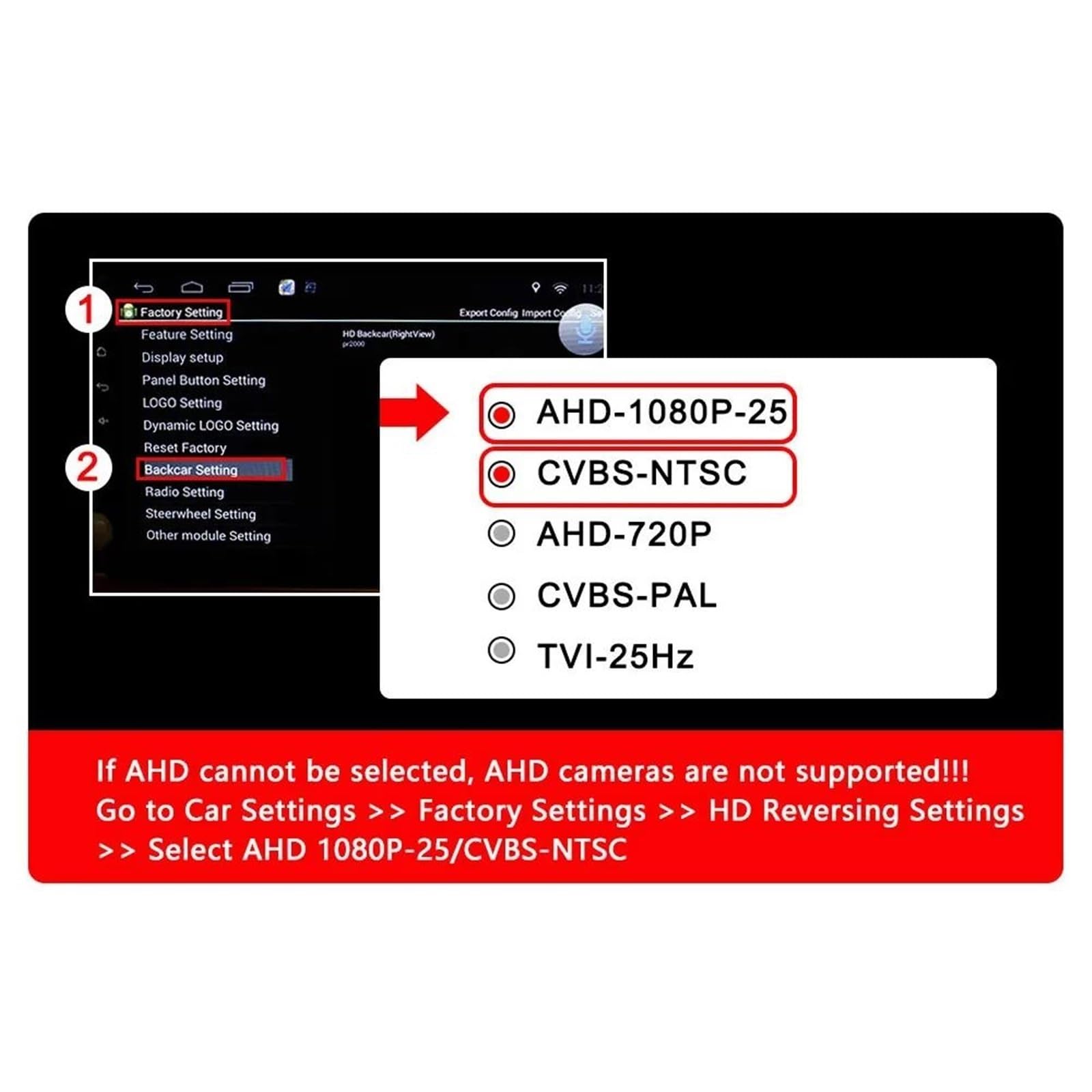 Cámara Marcha Atrás Coche Cámara Marcha Atrás para Coche con Trayectoria Dinámica AHD 1080P Guías Móviles, Respaldo CCD Visión Nocturna Monitor MP5