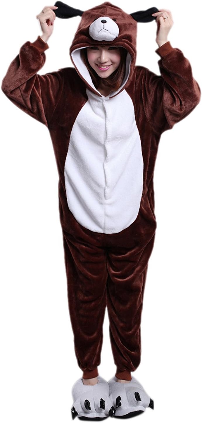 Unisex-Adult Christmas Onesie Pajamas Halloween Cosplay Costume