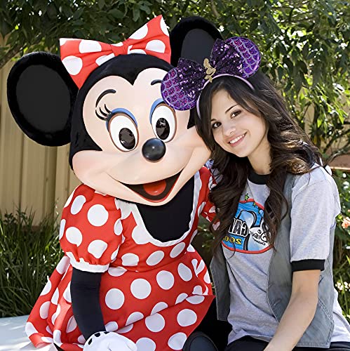 Miniatura 4 de FANYITY - Orejas de ratón, diadema con orejas de ratón y lentejuelas para niños, niñas y mujeres, disfraz de princesa, Cosplay, decoración para