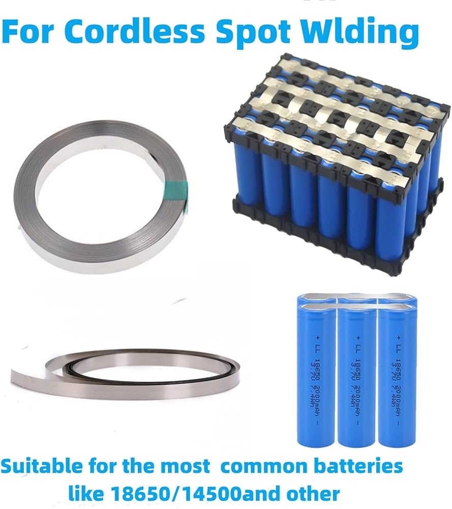 2 Rotoli Da 10 M Nastro Nichelato 0.15 X 8 Mm Striscia Di