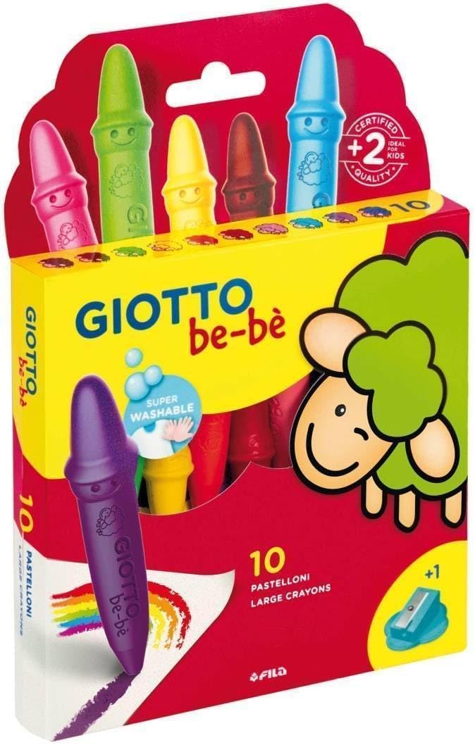 Giotto be-Bè Large Crayons Set of 10
