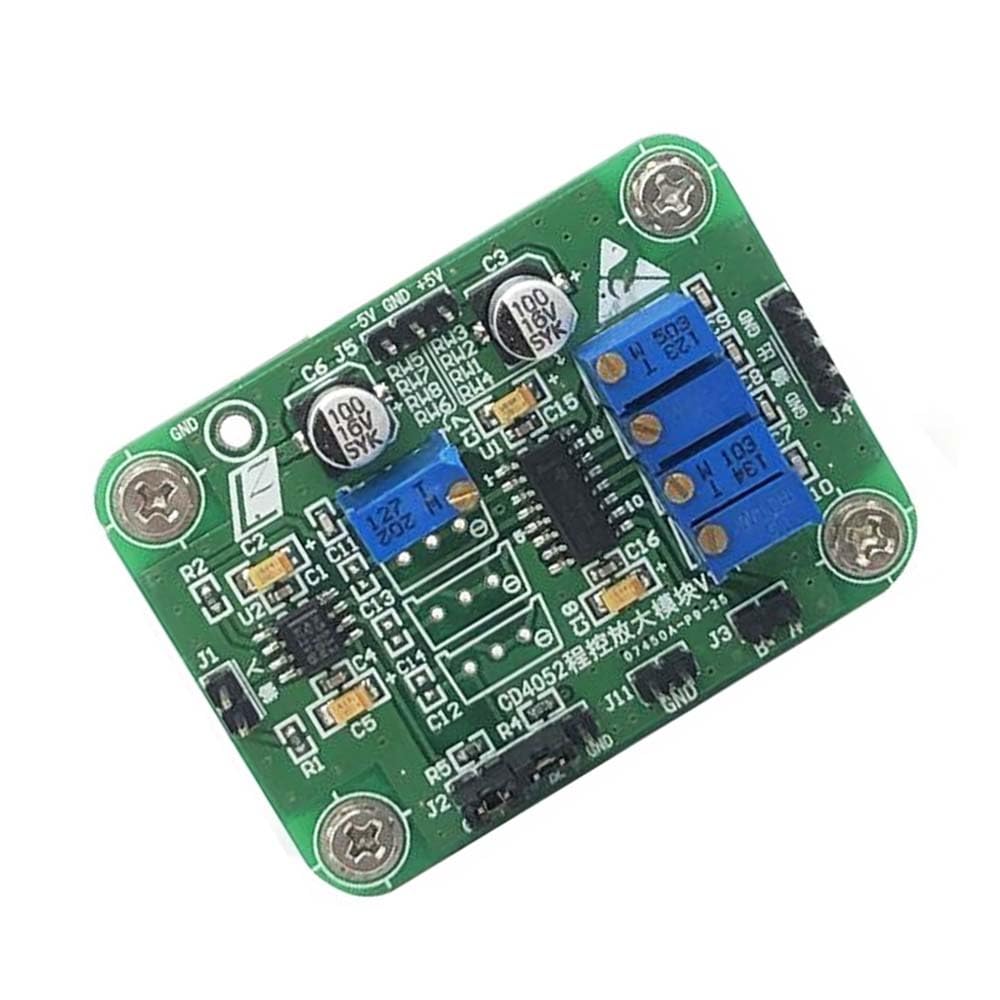 Superiore view of the Senzooe CD4052 Programmable Amplifier Module with dimensions labeled as 56.4mm and 41.4mm.