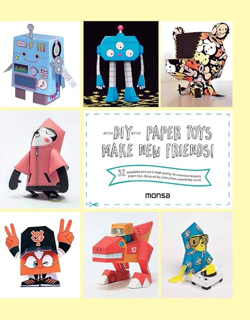 Portada de Diy- Paper Toys. Make New Friends!