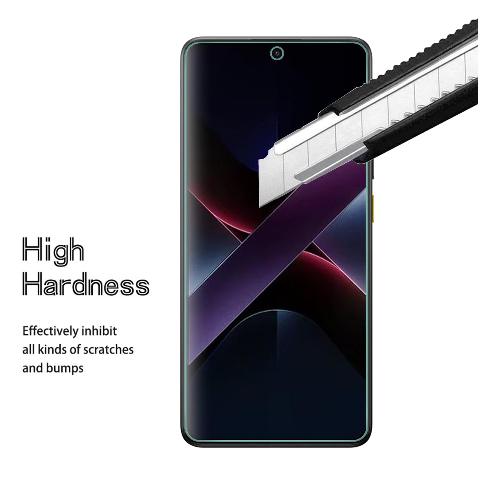 Mr.Shield Displayschutzfolie Für Xiaomi Poco F6 Pro – 3 Stück, 9H Härte, HD Klar