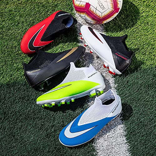 Mens Soccer Cleats Shoes Youth Breathable Athletics Football Boots Outdoor Firm Ground Turf Training Sneakers 8.5 #TOP5
