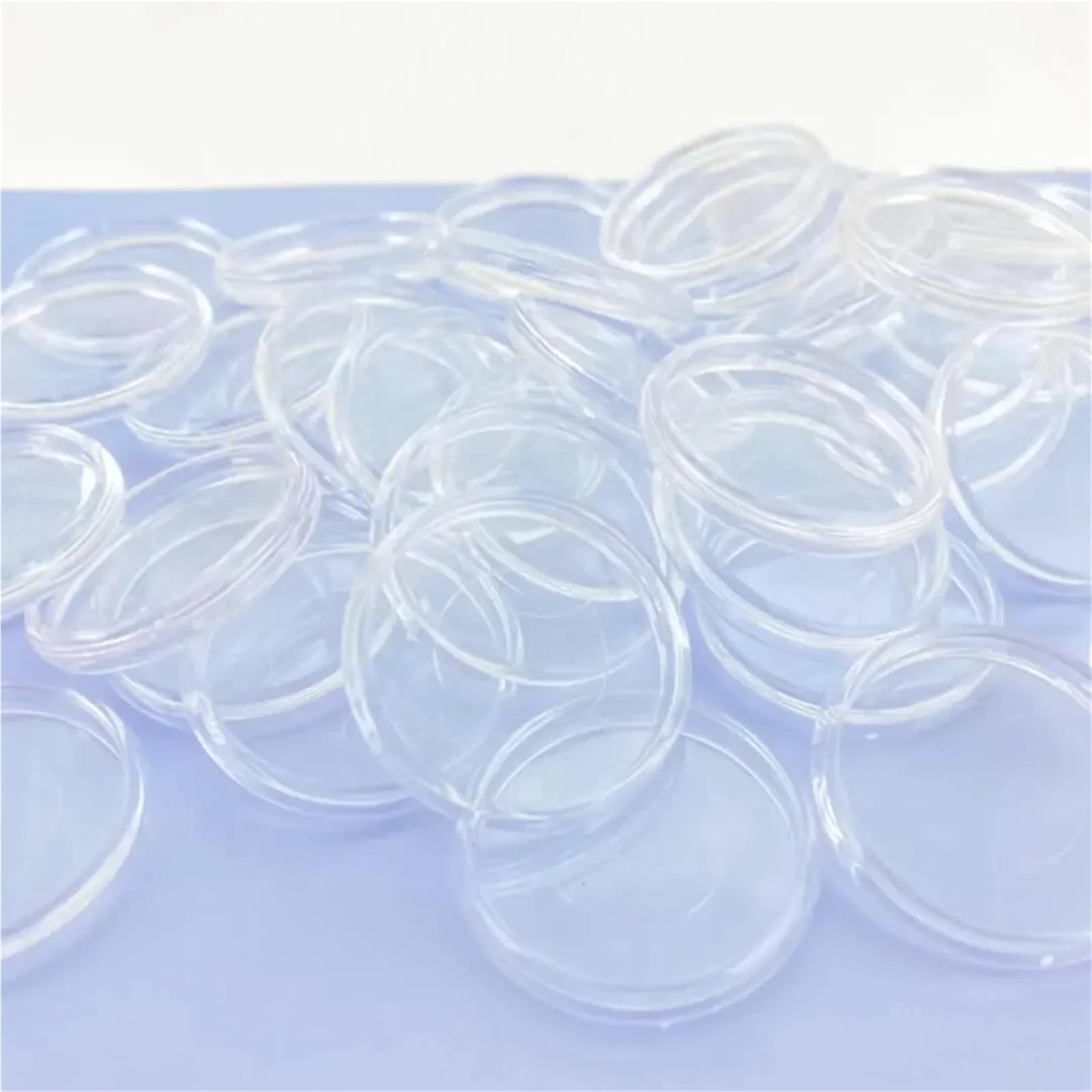 Set di 1000 anelli per raccoglitori a foglia, 24 mm